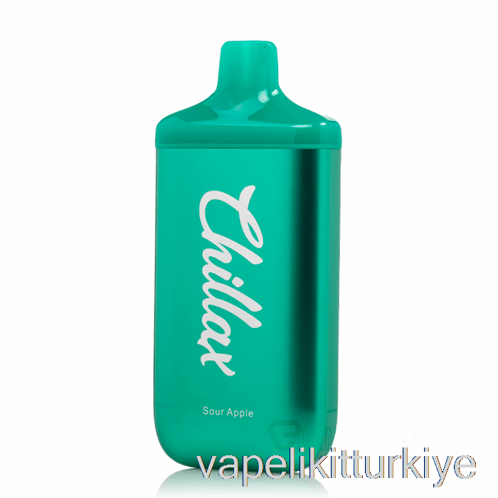 Vape Kalem Vape Mate Chillax 9000 Tek Kullanımlık Ekşi Elma